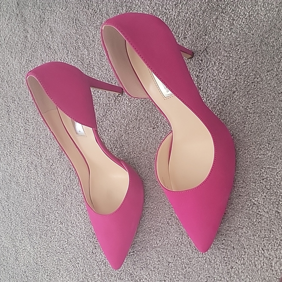 INC Fuscia High Heels - Picture 1 of 8